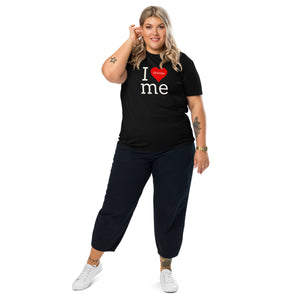 I Choose Me (Heart) T-Shirt in Black