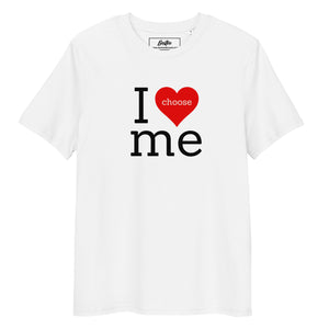 I Choose Me (Heart) T-Shirt in White